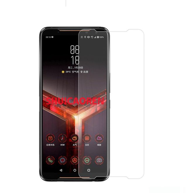 Asus ROG Phone II ZS660KL Schutzglas Displayschutz - Panzer Glas - 0.3mm dick - transparent