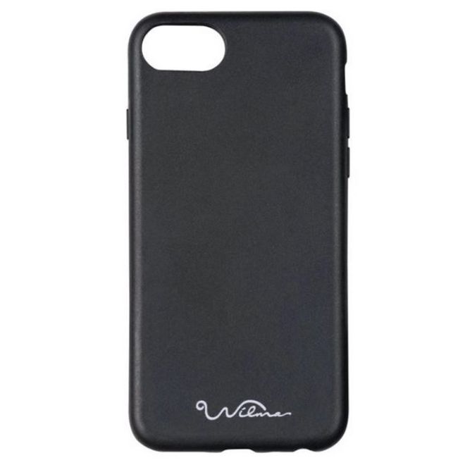 Wilma - iPhone SE (2022) / SE (2020) / 8 / 7 / 6S / 6 Hülle - biologisch abbaubar - Eco-Case - schwarz