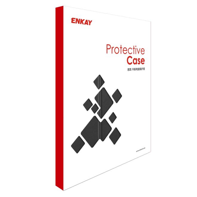 Enkay - Huawei MatePad Pro Hülle - Smart Case - dreifach faltbar - schwarz