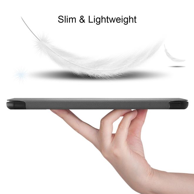 Enkay - Huawei MatePad Pro Hülle - Smart Case - dreifach faltbar - grau