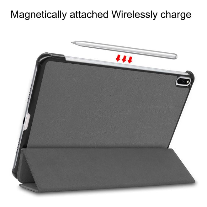 Enkay - Huawei MatePad Pro Hülle - Smart Case - dreifach faltbar - grau