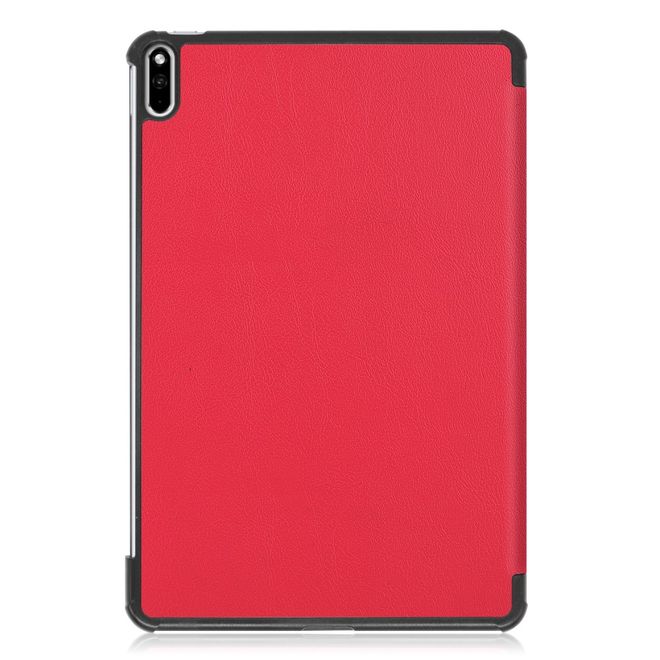 Enkay - Huawei MatePad Pro Hülle - Smart Case - dreifach faltbar - rot