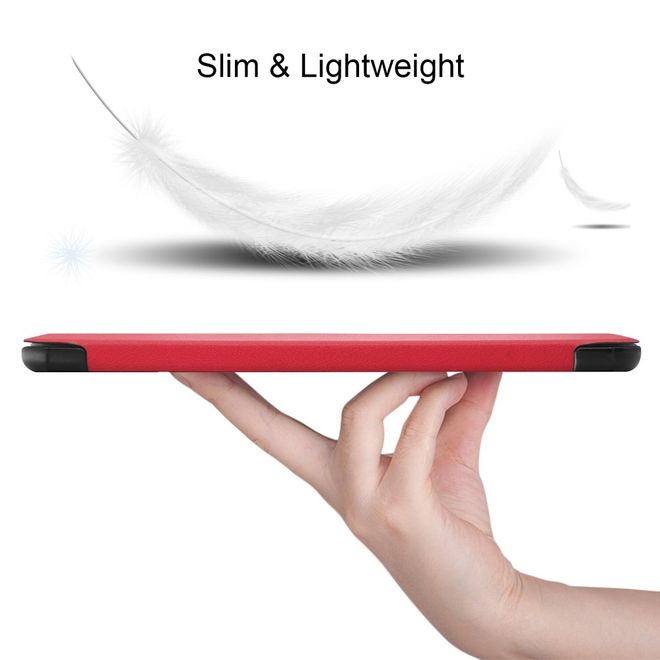 Enkay - Huawei MatePad Pro Hülle - Smart Case - dreifach faltbar - rot