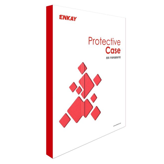 Enkay - Huawei MatePad Pro Hülle - Smart Case - dreifach faltbar - rot