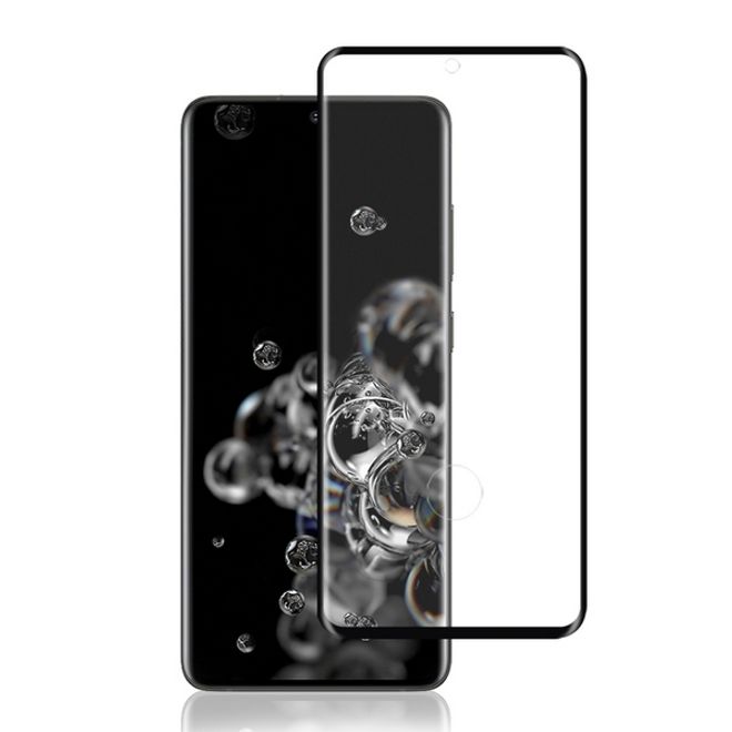 Samsung Galaxy S20 Ultra Panzerglas 3D Full Screen - Displayschutz (0.33 mm) - schwarz