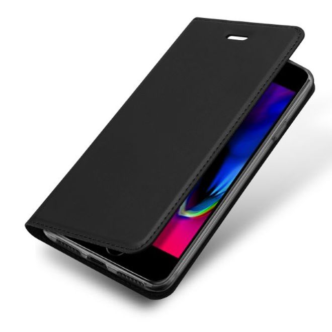 Dux Ducis - iPhone SE (2022) / SE (2020) / 8 / 7 Hülle - Handy Bookcover - Skin Pro Series - schwarz