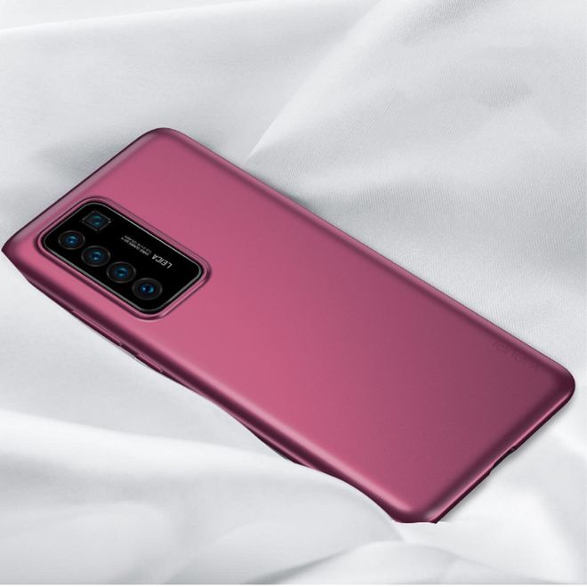 X-Level - Huawei P40 Pro Hülle - TPU Softcase - Ultra-thin Series - weinrot