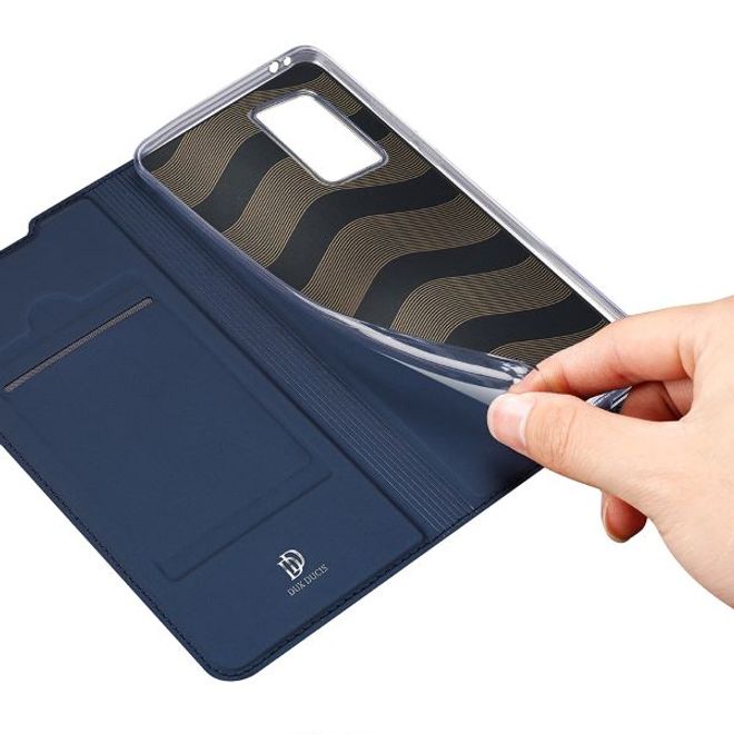 Dux Ducis - Huawei Honor 30 Pro / Honor 30 Pro Plus Hülle - Handy Bookcover - Skin Pro Series - blau
