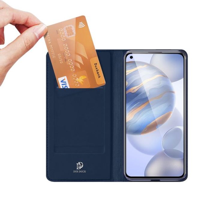 Dux Ducis - Huawei Honor 30 Hülle - Handy Bookcover - Skin Pro Series - blau