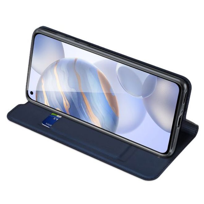 Dux Ducis - Huawei Honor 30 Hülle - Handy Bookcover - Skin Pro Series - blau
