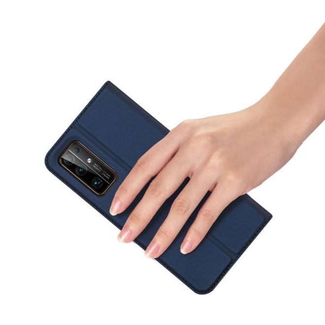 Dux Ducis - Huawei Honor 30 Hülle - Handy Bookcover - Skin Pro Series - blau