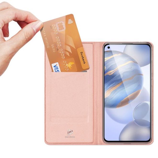 Dux Ducis - Huawei Honor 30 Hülle - Handy Bookcover - Skin Pro Series - rosegold