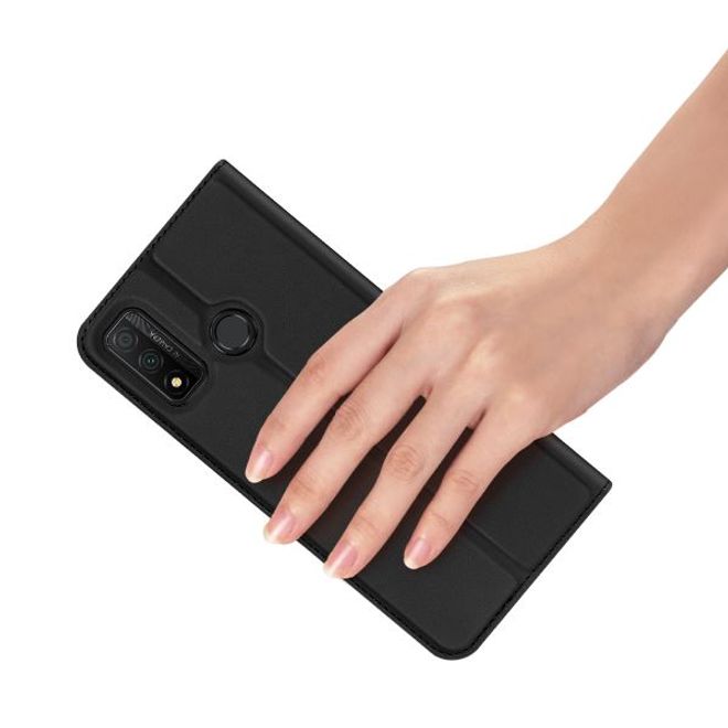 Dux Ducis - Huawei P smart 2020 Hülle - Handy Bookcover - Skin Pro Series - schwarz