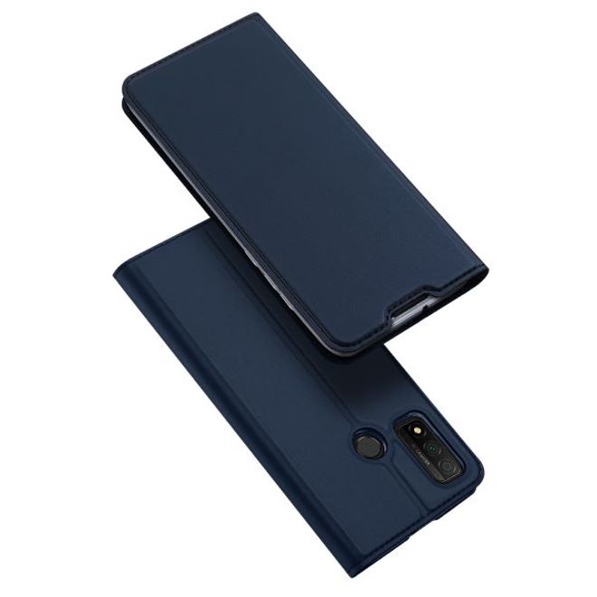 Dux Ducis - Huawei P smart 2020 Hülle - Handy Bookcover - Skin Pro Series - blau