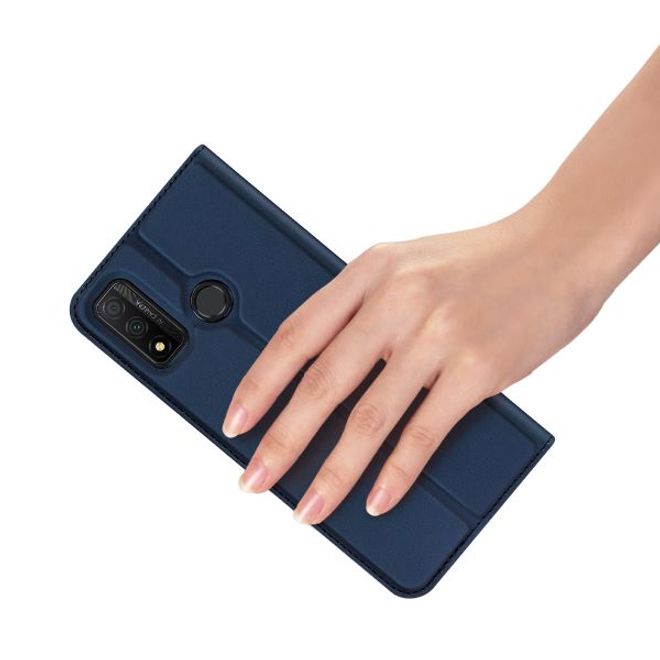 Dux Ducis - Huawei P smart 2020 Hülle - Handy Bookcover - Skin Pro Series - blau