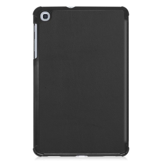 Samsung Galaxy Tab A 8.4 (2020) Hülle - Dreifach faltbares Leder Case - schwarz