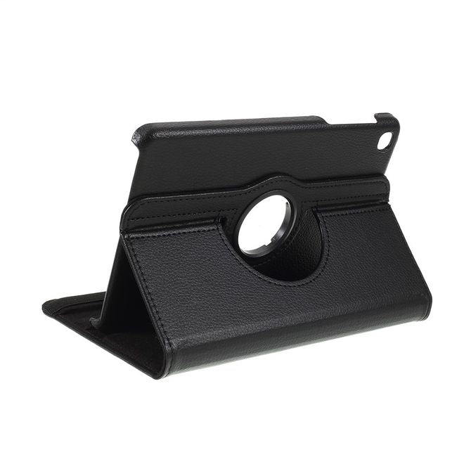 Samsung Galaxy Tab A 8.4 (2020) Hülle - 360° rotierbares Case aus Leder - schwarz