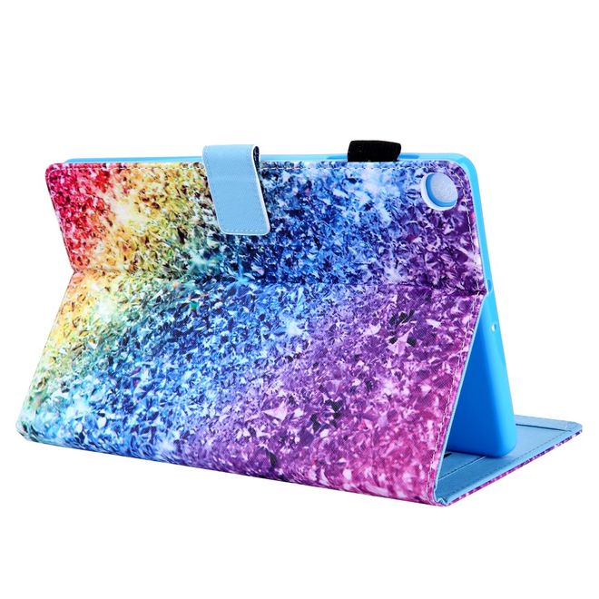 Samsung Galaxy Tab A 8.4 (2020) Hülle - Smart Kunstleder Case - mit Standfunktion - farbiger Glitter