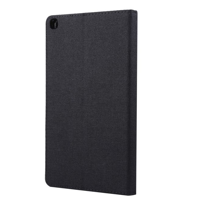 Samsung Galaxy Tab A 8.0 (2019) Hülle - Case aus Stoff/Kunstleder - mit Standfunktion - schwarz