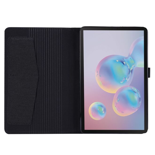 Samsung Galaxy Tab A 8.4 (2020) Hülle - Case aus Stoff/Kunstleder - mit Standfunktion - schwarz