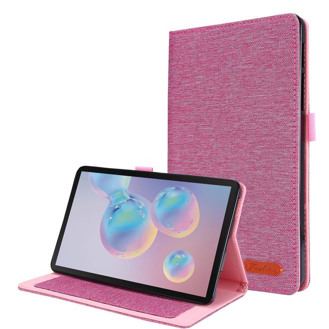 Samsung Galaxy Tab A 8.4 (2020) Hülle - Case aus Stoff/Kunstleder - mit Standfunktion - pink