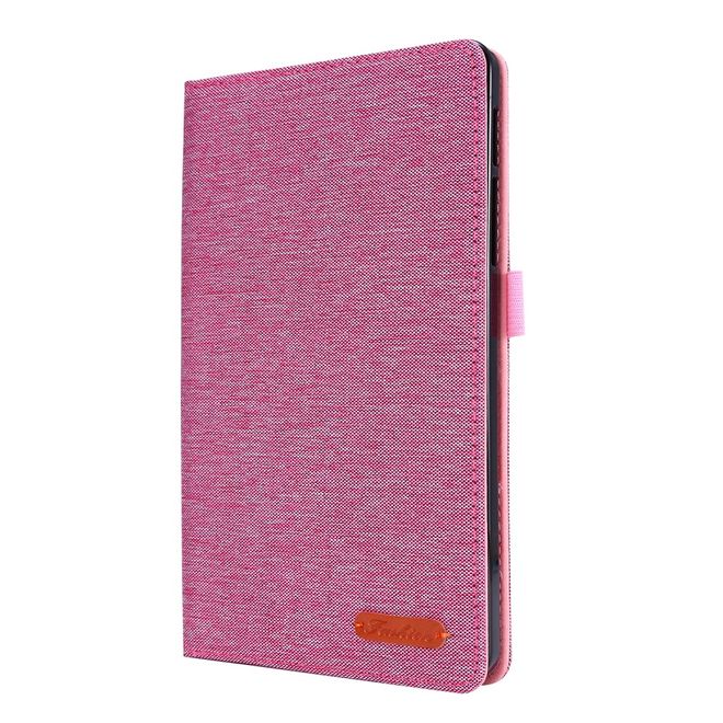 Samsung Galaxy Tab A 8.4 (2020) Hülle - Case aus Stoff/Kunstleder - mit Standfunktion - pink