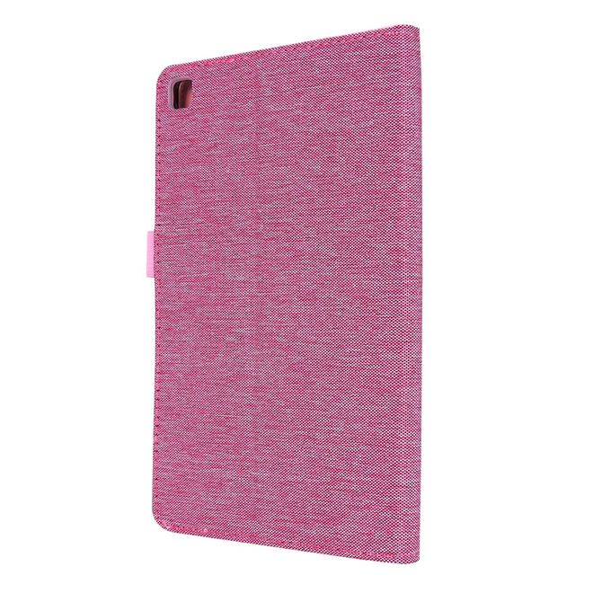 Samsung Galaxy Tab A 8.4 (2020) Hülle - Case aus Stoff/Kunstleder - mit Standfunktion - pink