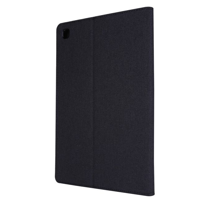 Samsung Galaxy Tab S6 Lite Hülle - Case aus Stoff/Kunstleder - mit Standfunktion - schwarz