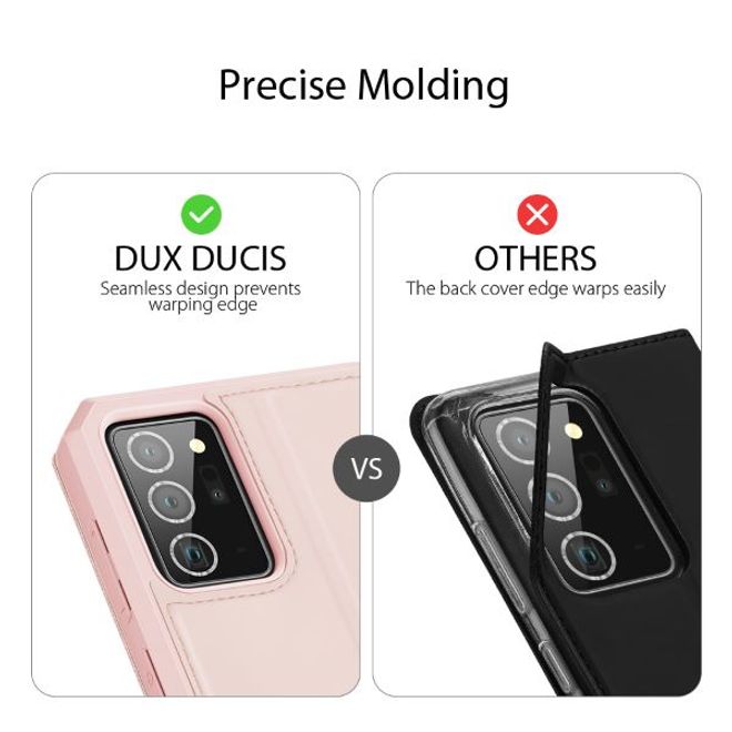 Dux Ducis - Samsung Galaxy Note 20 Hülle - Robustes Handy Bookcover - Skin X Series - pink