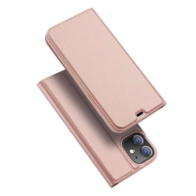 Dux Ducis - iPhone 12 mini Hülle - Handy Bookcover - Skin Pro Series - rosegold