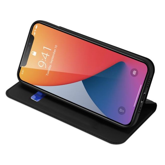 Dux Ducis - iPhone 12 / iPhone 12 Pro Hülle - Handy Bookcover - Skin Pro Series - schwarz