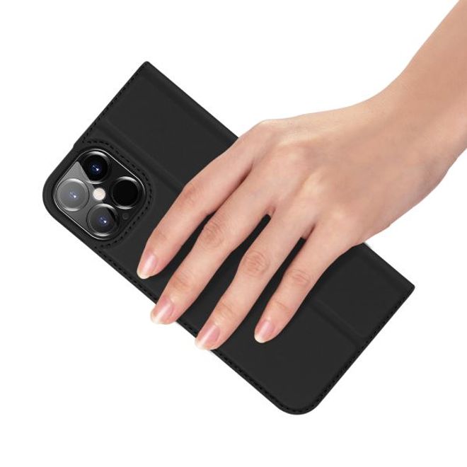 Dux Ducis - iPhone 12 Pro Max Hülle - Handy Bookcover - Skin Pro Series - schwarz