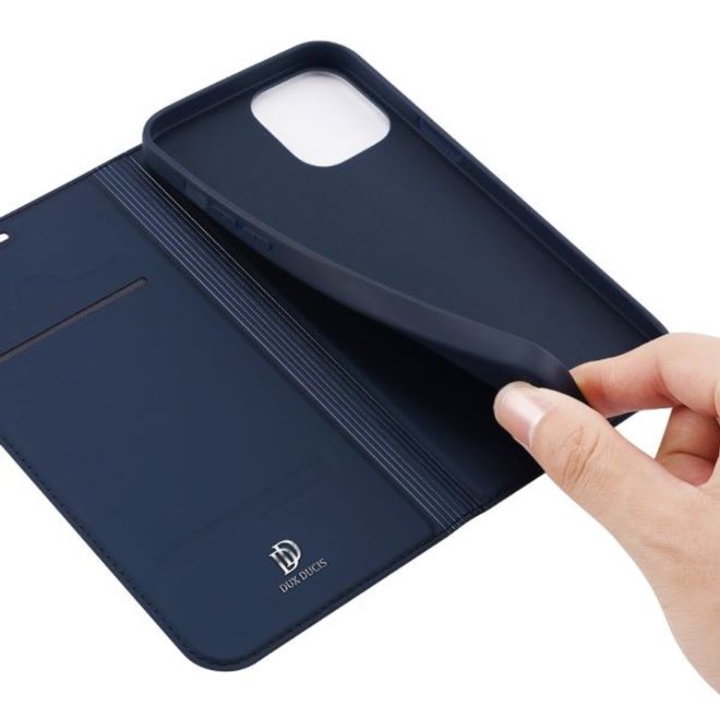 Dux Ducis - iPhone 12 Pro Max Hülle - Handy Bookcover - Skin Pro Series - blau