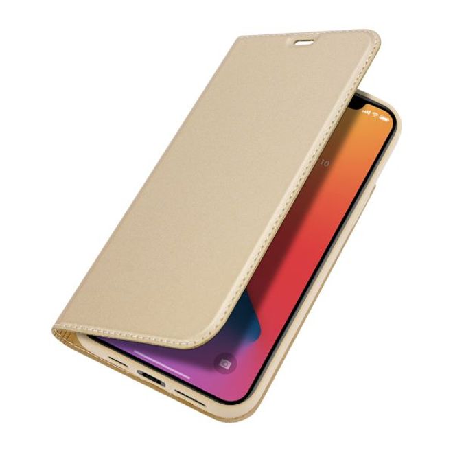 Dux Ducis - iPhone 12 Pro Max Hülle - Handy Bookcover - Skin Pro Series - gold