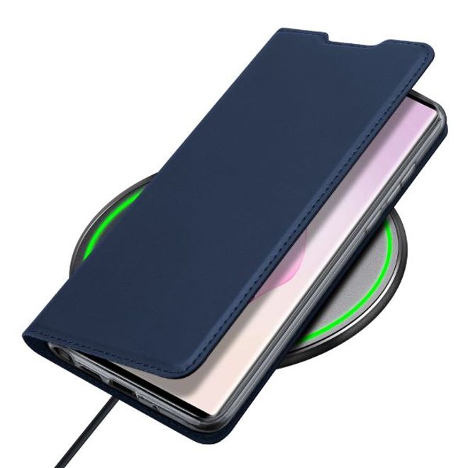 Dux Ducis - Samsung Galaxy Note 20 Hülle - Handy Bookcover - Skin Pro Series - blau