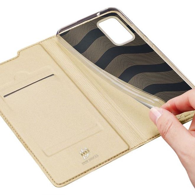 Dux Ducis - Samsung Galaxy Note 20 Hülle - Handy Bookcover - Skin Pro Series - gold
