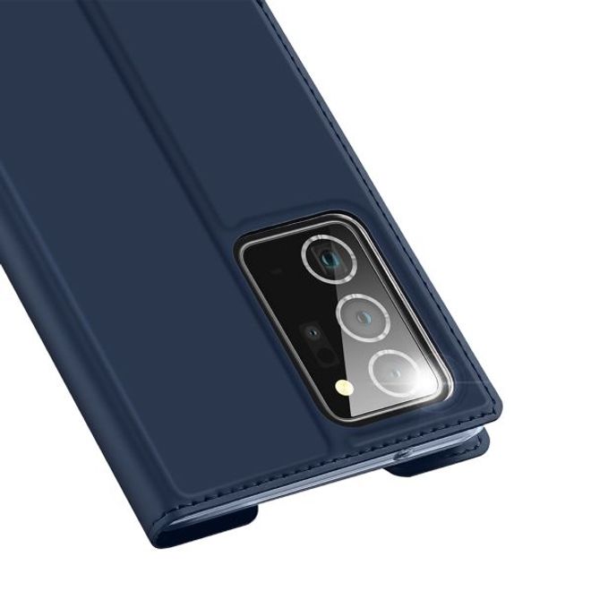 Dux Ducis - Samsung Galaxy Note 20 Ultra Hülle - Handy Bookcover - Skin Pro Series - blau