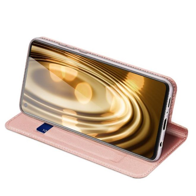 Dux Ducis - Samsung Galaxy A21s Hülle - Handy Bookcover - Skin Pro Series - rosegold
