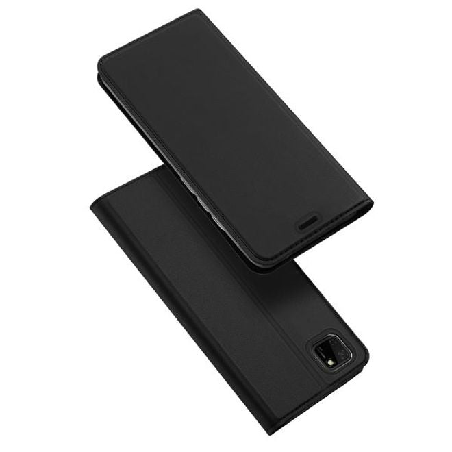 Dux Ducis - Huawei Y5p Hülle - Handy Bookcover - Skin Pro Series - schwarz