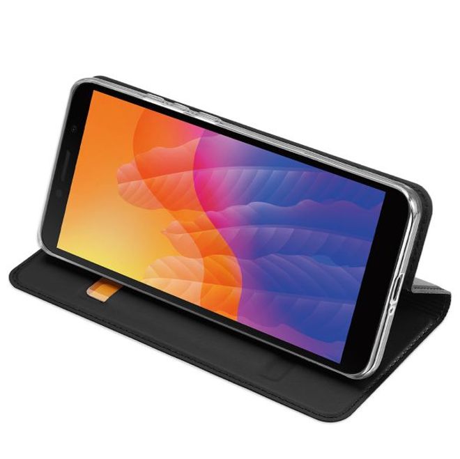 Dux Ducis - Huawei Y5p Hülle - Handy Bookcover - Skin Pro Series - schwarz