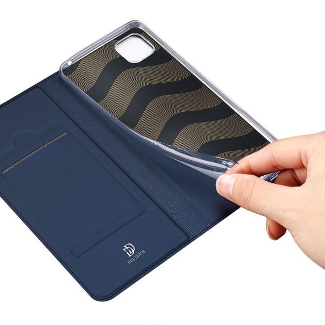 Dux Ducis - Huawei Y5p Hülle - Handy Bookcover - Skin Pro Series - blau