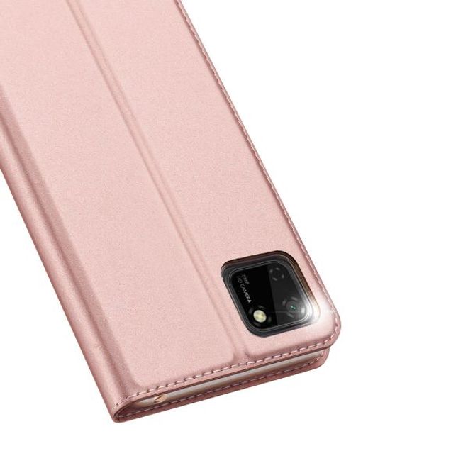 Dux Ducis - Huawei Y5p Hülle - Handy Bookcover - Skin Pro Series - rosegold