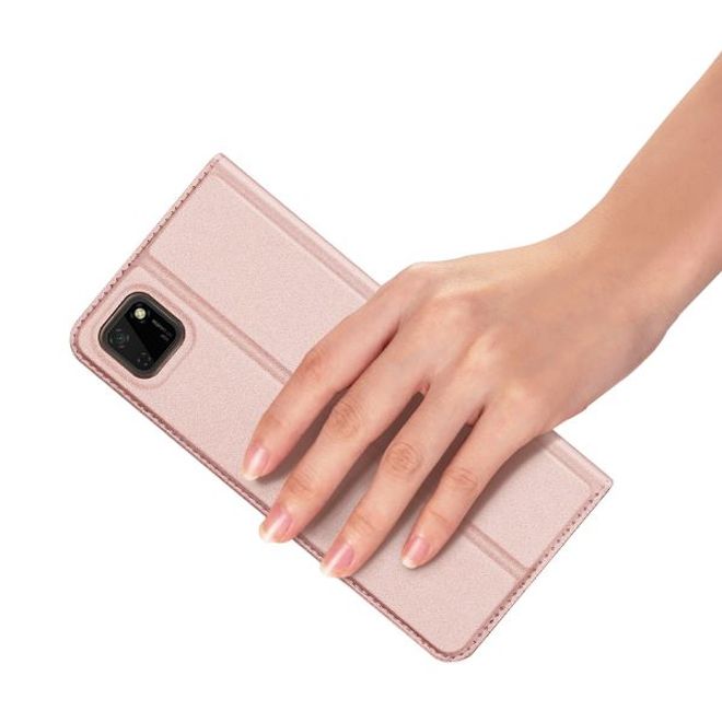 Dux Ducis - Huawei Y5p Hülle - Handy Bookcover - Skin Pro Series - rosegold
