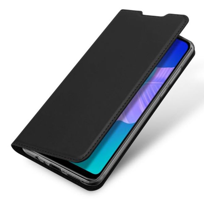 Dux Ducis - Huawei P40 Lite E Hülle - Handy Bookcover - Skin Pro Series - schwarz