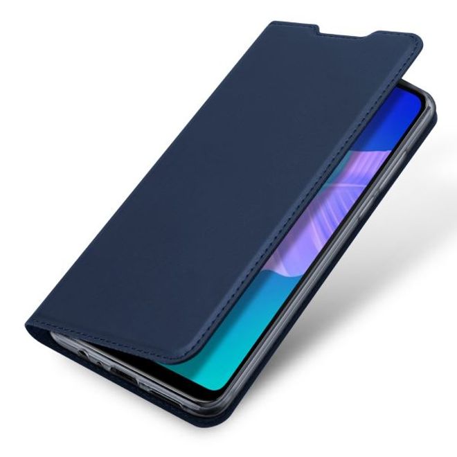 Dux Ducis - Huawei P40 Lite E Hülle - Handy Bookcover - Skin Pro Series - blau