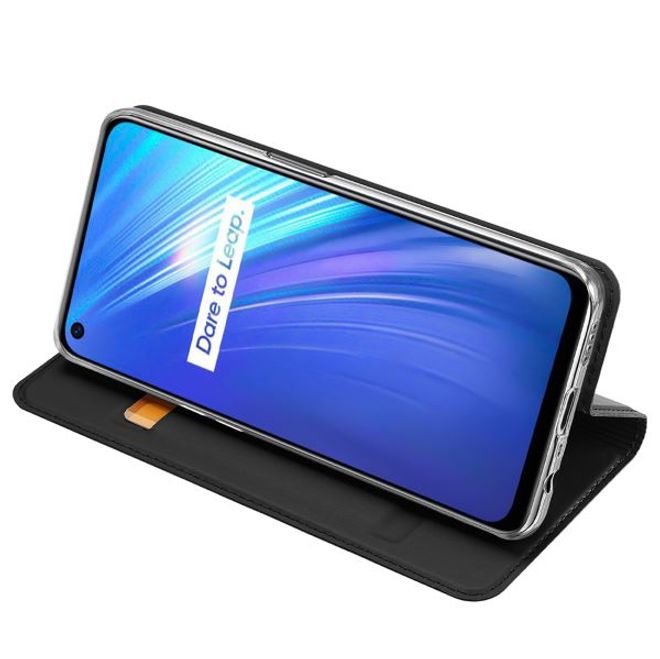 Dux Ducis - Oppo Realme 6 Pro Hülle - Handy Bookcover - Skin Pro Series - schwarz