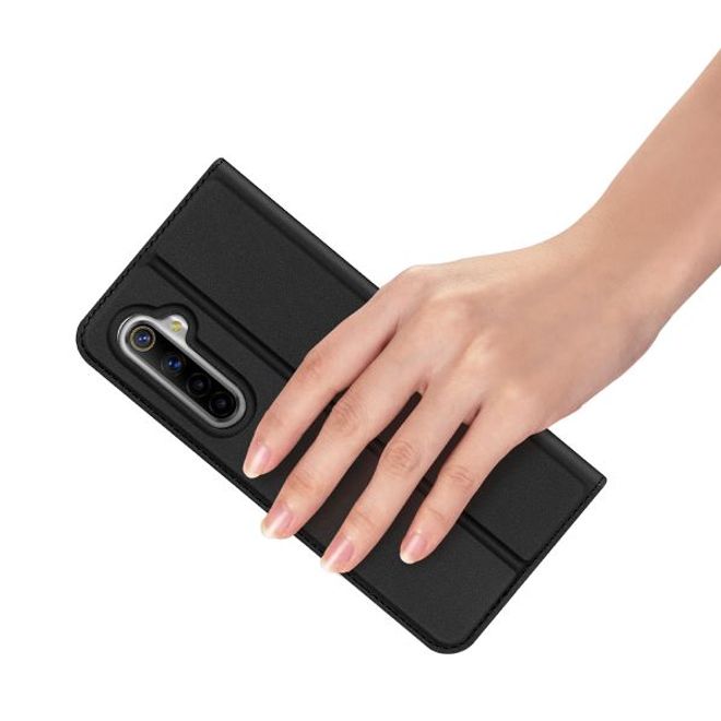 Dux Ducis - Oppo Realme 6 Pro Hülle - Handy Bookcover - Skin Pro Series - schwarz