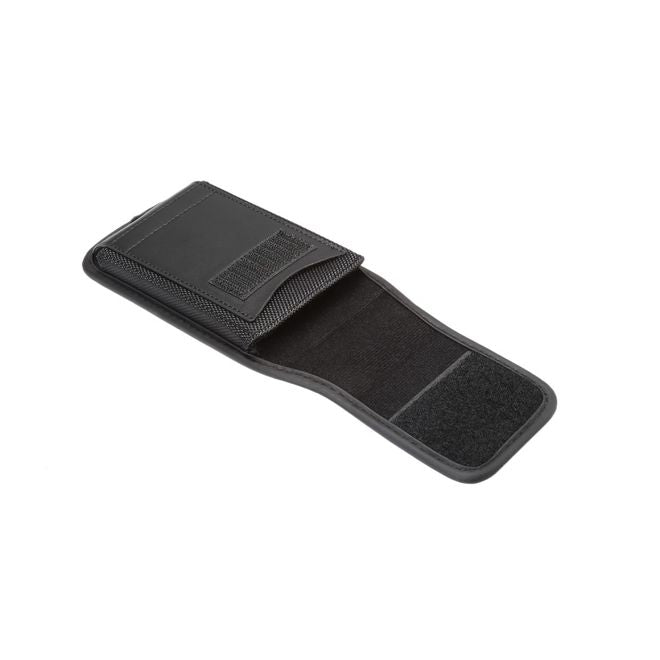 Universelles Oxford Stoff Etui mit Gürtelclip - Handys bis 6.3 Zoll - schwarz