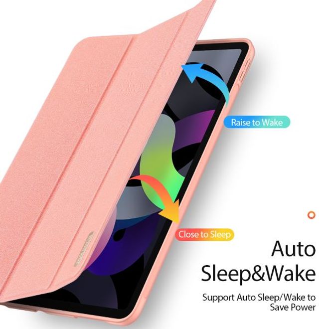 Dux Ducis - iPad Air (2022) / iPad Air (2020) Hülle - Apple Pencil Schutzfach - Domo Series - pink