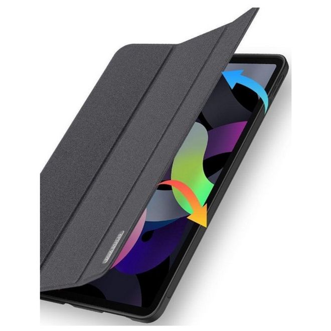 Dux Ducis - iPad Air (2022) / iPad Air (2020) Hülle - Apple Pencil Schutzfach - Domo Series - schwarz